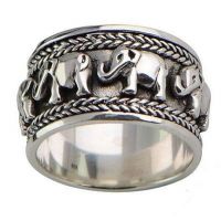 Elephant Ring (Brushed Black)